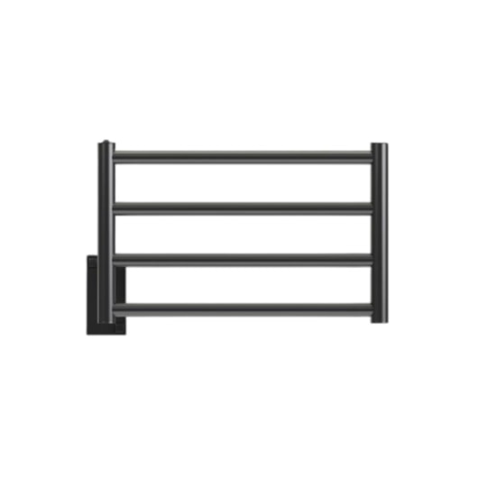 Toalheiro Aquecido Bivolt E Bilateral Round Clean Preto Fosco 55W - Imagem principal - 3ac76ef0-a07c-4251-acd1-35d443e48b50