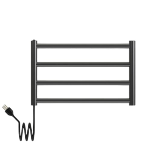 Toalheiro Aquecido Bivolt e Bilateral  Round Preto Fosco Thermo 55W - Imagem principal - f8e91da9-519e-4d53-b528-73896ebebae7