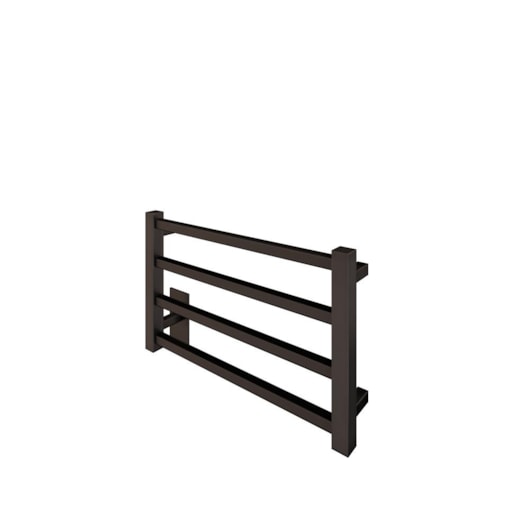 Toalheiro Aquecido Bivolt E Bilateral Square Clean Corten Thermo 45W - Imagem principal - fd0d65c2-f2e3-4e38-b492-cd3440869a2d