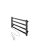 Toalheiro Aquecido Bivolt E Bilateral Square Grafite Escovado Thermo 45W - 6e28fd54-c936-4f43-a5eb-6d113868ce54