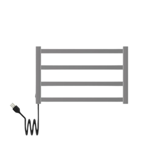 Toalheiro Aquecido Bivolt e Bilateral  Square Inox Thermo 45W - Imagem principal - 7938ea26-6587-4bce-aa01-3ac82840dc65