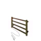 Toalheiro Aquecido Bivolt E Bilateral Square Red Gold Thermo 55W - 265d6155-a3b4-4a52-a578-6b6c5d8d60d2