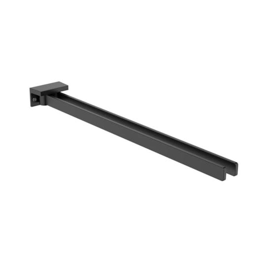 Toalheiro Arara Duplo Black Matte Lexxa - Imagem principal - 4645fecc-3aaa-4130-b8f1-85bdd4bd1135