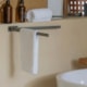 Toalheiro Arara Duplo Grafite Lexxa - 80349818-ea23-48bd-8c06-89d4cff13d3f