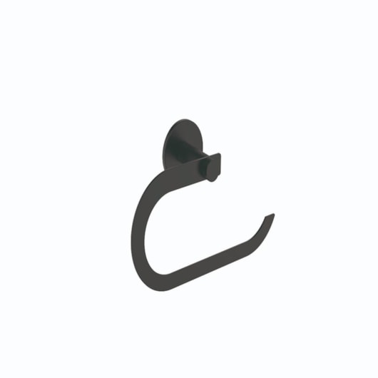 Toalheiro Argola Black Matte Lexxa - Imagem principal - d087f527-16ea-4795-86c9-e7dc947986f3