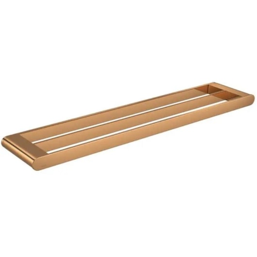 Toalheiro Barra Dupla Versa Red Gold Deca - Imagem principal - 7002ed7c-e070-4d44-a60d-62daeb8778db