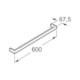Toalheiro Barra Verso Cromado Roca 60cm - 377267f3-e1fb-4fab-a0ad-a81f3bc4adac