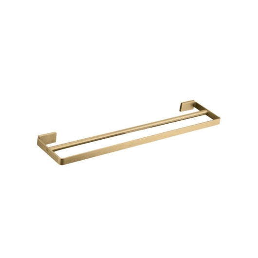 Toalheiro Duplo Em Aço Inox Kr716 Champagne Matte Kromma 50cm - Imagem principal - 01d88cf1-9ad3-43d0-812c-2b3bbe0ea027