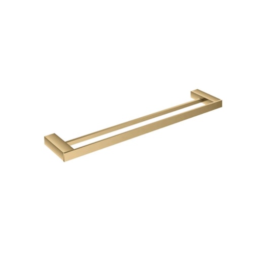 Toalheiro Duplo Kr568 Champagne Matte Kromma 60cm - Imagem principal - 842fa0c5-c3d3-4b0a-b756-0a960d651550