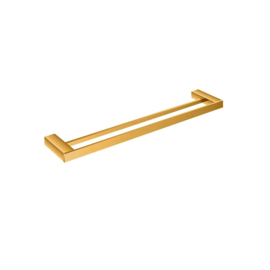 Toalheiro Duplo Kr568 Gold Matte Kromma 60cm - Imagem principal - 5e2c5abf-2db2-4629-a21d-e3f0a307f720
