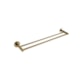 Toalheiro Duplo Kr667 Champagne Matte Kromma 55cm - 94febb55-5067-4dc2-9bfb-84b2ec41b6cf