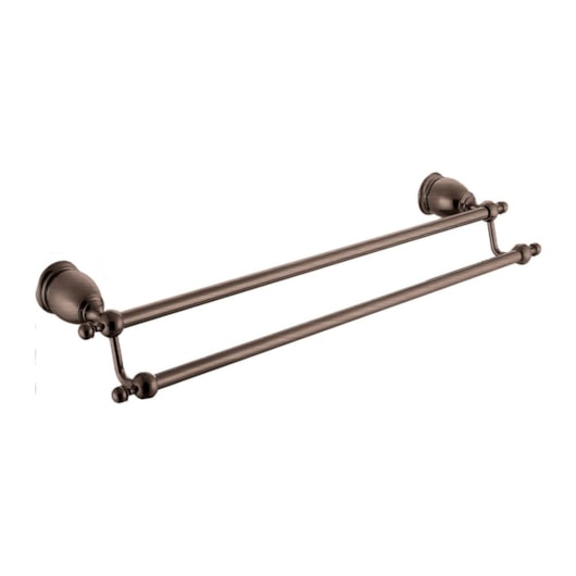 Toalheiro Duplo Rbace1114 Bronze Hera Rubinettos 60cm - Imagem principal - 604f3ef7-6754-49a6-a854-b091e680007f