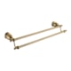 Toalheiro Duplo Rbace1114 Champagne Matte Rubinettos 60cm - 1030bed5-be8c-45fe-9ee5-55b69d7e3ee0