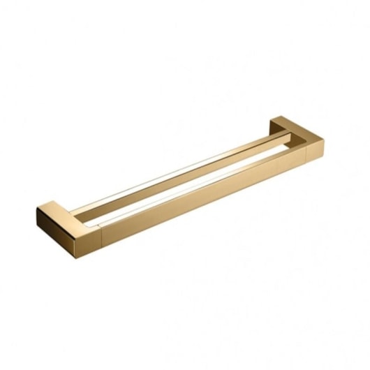 Toalheiro Duplo Rbace20118 Dourado Rubinettos 55cm - Imagem principal - 18576285-a5ba-4dad-95fa-6e092980f132