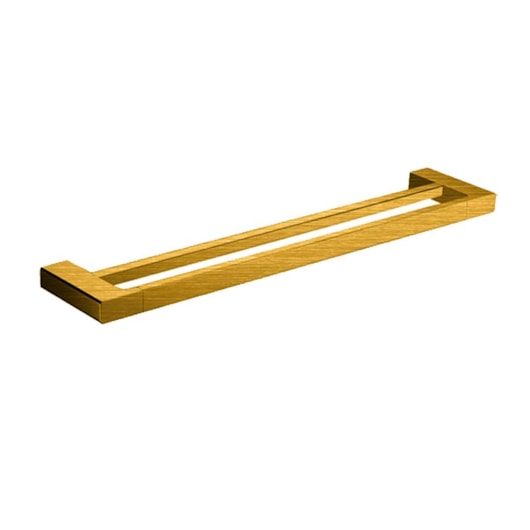 Toalheiro Duplo Rbace20238 Bronze Escovado Rubinettos 55cm - Imagem principal - 24da2004-ecd1-46ac-a815-907131e265f8