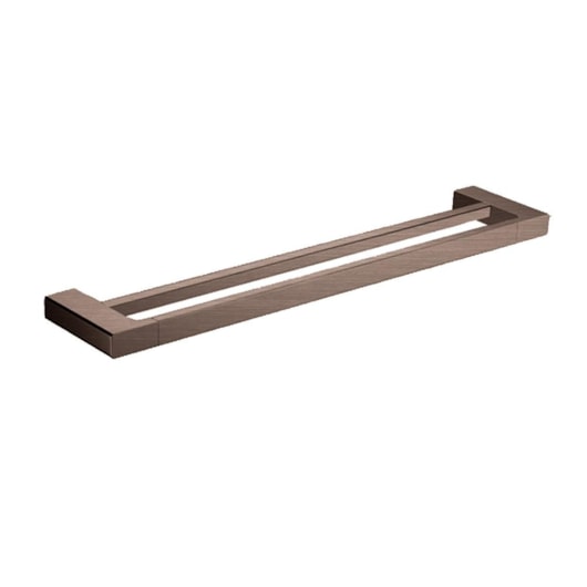 Toalheiro Duplo Rbace20238 Bronze Hera Rubinettos 55cm - Imagem principal - 10a8ab29-d66a-4c7a-9600-b583fc418692
