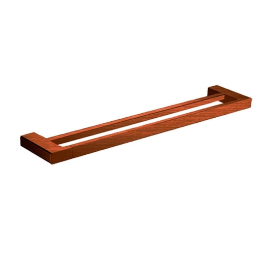 Toalheiro Duplo Rbace20238 Cobre Escovado Rubinettos 55cm - Imagem principal - 2cb49a0e-5d9d-49fc-96f6-39f6e31cdefc