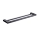 Toalheiro Duplo Rbace20238 Titânio Escovado Rubinettos  55cm - 0661359a-e82b-43bf-b61d-05729defa488