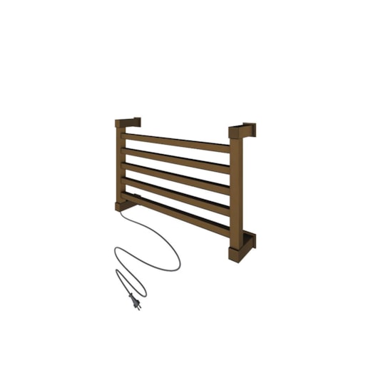 Toalheiro Elétrico Bivolt e Bilateral Top Gold Matte Thermo - Imagem principal - 66f88570-29b6-47a9-a882-b6598930e1d7