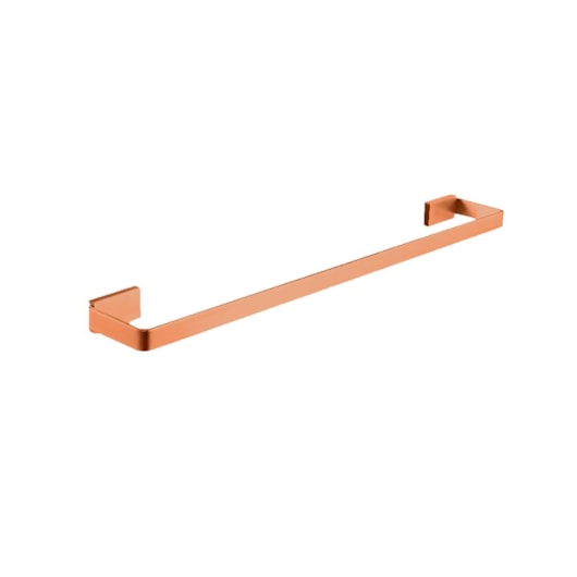 Toalheiro Em Aço Inox Kr715 Rose Gold Matte Kromma 60cm - Imagem principal - d22e8022-900d-41ed-b4a2-3682f3a1a7a3