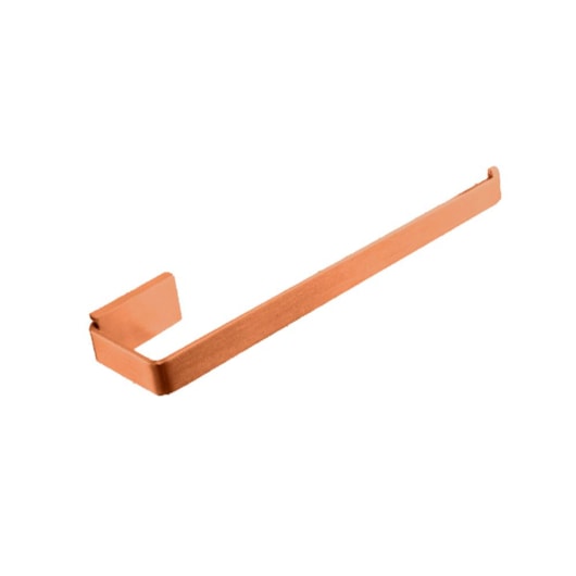 Toalheiro Em Aço Inox Ponto Kr714 Rose Gold Matte Kromma 26cm - Imagem principal - ae927481-5418-4814-93db-53e4efcc7343