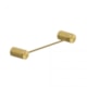 Toalheiro Kr454 Dourado Escovado Kromma 30cm - 4dd72a48-ef1e-4646-a3da-9cfbdbdf2379