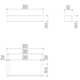 Toalheiro Kr564 Absinto Matte Kromma 30cm - 3f459a32-4f8b-4a07-80bc-84770ee368a9