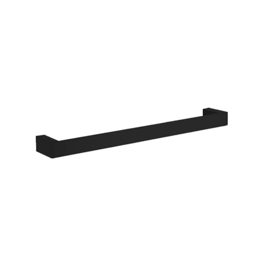 Toalheiro Kr564 Black Matte Kromma 30cm - Imagem principal - 15720875-256f-4627-91d8-bc812f0e7d37