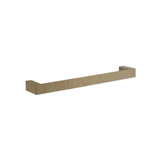 Toalheiro Kr564 Dourado Escovado Kromma 30cm - Imagem principal - 8f17fc93-aef9-41a3-8c73-88e70da21478