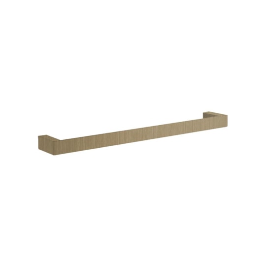 Toalheiro Kr566 Dourado Escovado Kromma 60cm - Imagem principal - a02fcd7f-6092-415f-b9cf-3a90bc41a35e