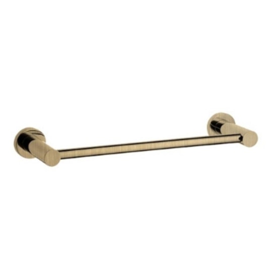 Toalheiro Kr665 Dourado Escovado Kromma 45cm - Imagem principal - 8fa6e1b1-5be0-4364-8042-0bedd39d6a7c