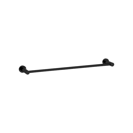 Toalheiro Kr666 Black Matte Kromma  60cm - Imagem principal - 31a4e6fd-7b5f-4f64-9549-5549594f67cd