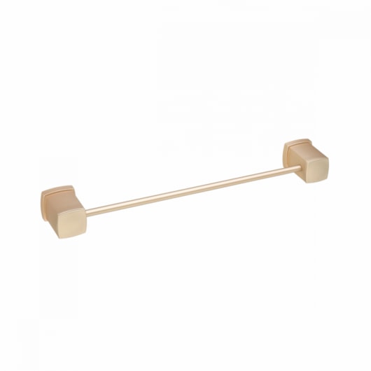 Toalheiro Linear Curto Block Dourado Matte Meber - Imagem principal - 85e11858-265b-4410-a834-a88bc015bbd5