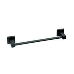 Toalheiro Linear Simples C 34 Preto Matte Meber
