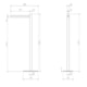 Toalheiro Para Bancada Kr725 Azul Matte Kromma - 521b71dc-2421-4094-8dff-1d0cc6bd5284