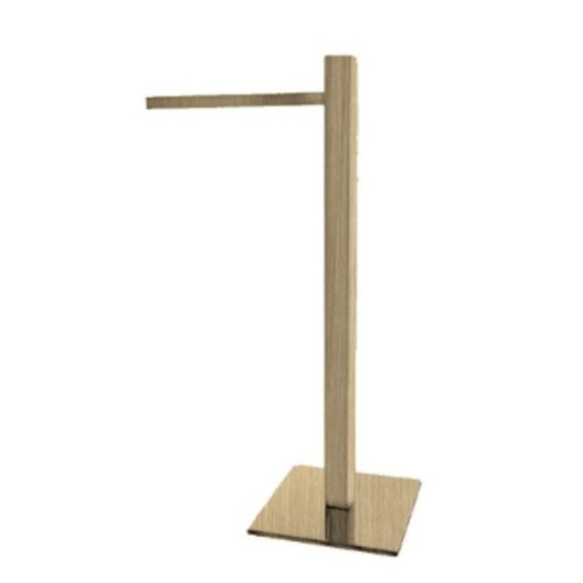 Toalheiro Para Bancada Kr725 Dourado Escovado Kromma - Imagem principal - 7e8e2380-3189-4068-97a8-88be7b16ea4c