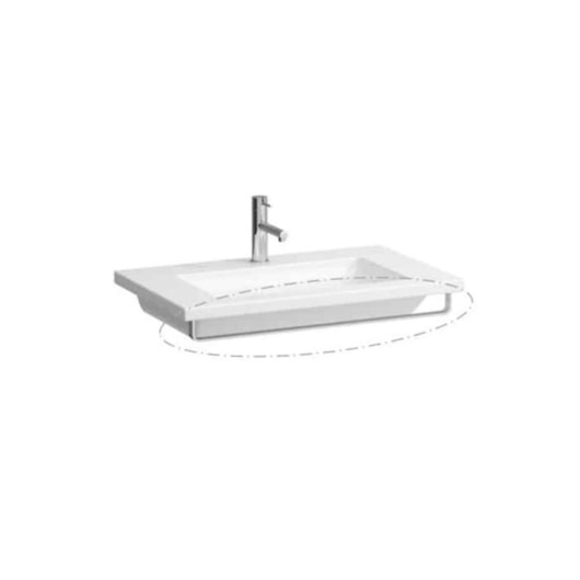 Toalheiro Para Lavatório Em Metal Living Square Cromado Roca 60cm - Imagem principal - afed9281-698b-4080-8ecc-13939d91b0b1