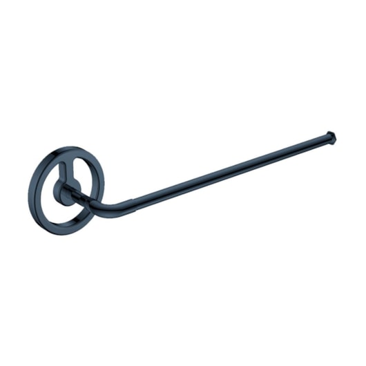 Toalheiro Ponto Rbace6304 Azul Matte Rubinettos 35cm - Imagem principal - 2477a39b-faee-4366-9456-5ac8309144f7
