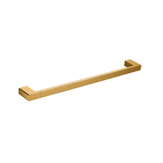 Toalheiro Quadratta Rbace20237 Gold Matte Rubinettos 60cm - Imagem principal - 4b737e3e-74c2-419d-995f-19e8cb5a0b83