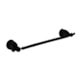Toalheiro Rbace1112 Black Matte Rubinettos 30cm - 9042f0d9-0408-4cfd-bc6c-cb783ec41f52
