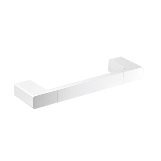 Toalheiro Rbace20235 Branco Matte E Jaspe Marrom Rubinettos 30cm - Imagem principal - e8e42338-13ae-4c27-bf0a-f1f6a381a008