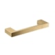 Toalheiro Rbace20236 Champagne Matte Com Cristal Quadrado Rubinettos 45cm - 9f4d0104-30df-4688-b02b-740643fdc514