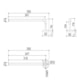 Toalheiro Rbace6304 Cromado Rubinettos 35cm - df556f28-9e48-41e8-9e95-b9d1371c69d4