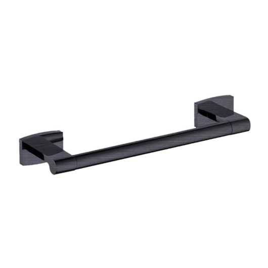 Toalheiro Rbace8904 Titânio Escovado Rubinettos 30cm - Imagem principal - 509def38-4244-4956-af24-ea60a7377f34