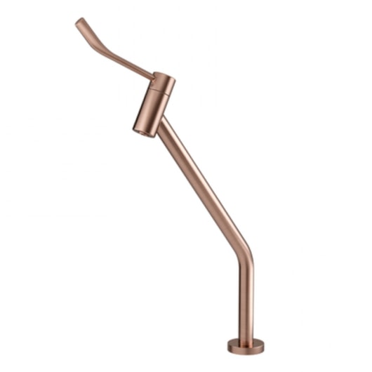 Torneira De Acessibilidade Para Lavatório De Mesa Bica Alta  Benefit Cobre Escovado Docol - Imagem principal - 18cf600e-a69d-4bb0-8b15-c477b8afc5f1
