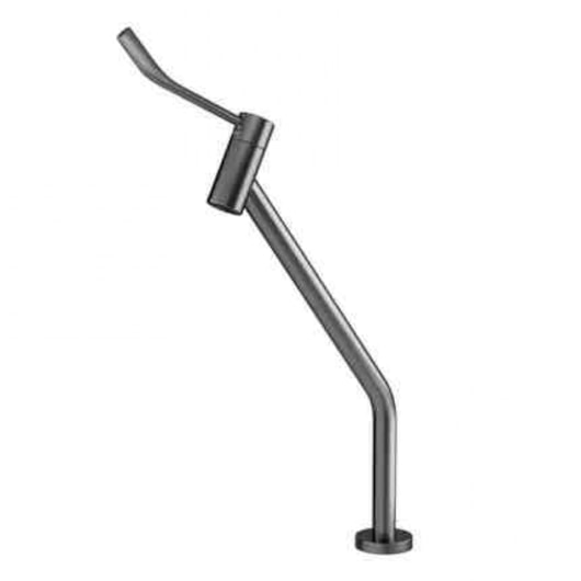 Torneira De Acessibilidade Para Lavatório De Mesa Bica Alta Benefit Grafite Escovado Docol - Imagem principal - d236a65f-b3b8-4283-a106-652890ac9980