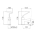 Torneira De Acessibilidade Para Lavatório De Mesa Pressmatic Benefit Leed Bica Baixa Cromado Docol - 70405e96-d651-47e4-8d35-25bade770bc9