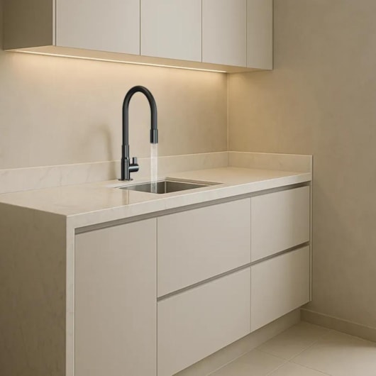 Torneira de Cozinha Bancada Motion Preto Zagonel - Imagem principal - 76e62053-d4c2-4759-a9e4-f51b49d6a151