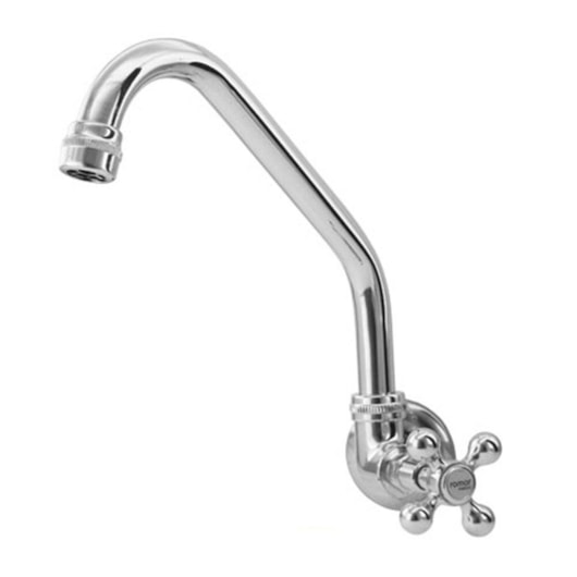 Torneira De Cozinha De Parede Bica Móvel Júnior C33 Cromada Romar DN15 - DN20 - Imagem principal - 7b9e2111-4f2e-45b6-9a81-8bda93f2242b