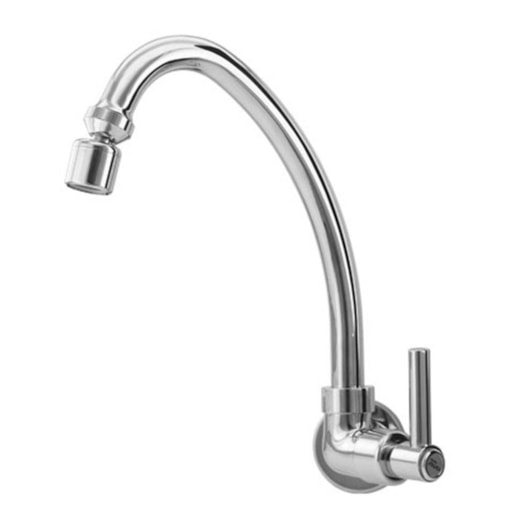 Torneira De Cozinha De Parede Bica Móvel Use Cromada Romar DN15 - DN20 - Imagem principal - 1090ba4c-609c-486f-a1bf-5465a5f477b8